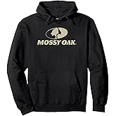 Mossy Oak Large Tan Logo Pullover Hoodie