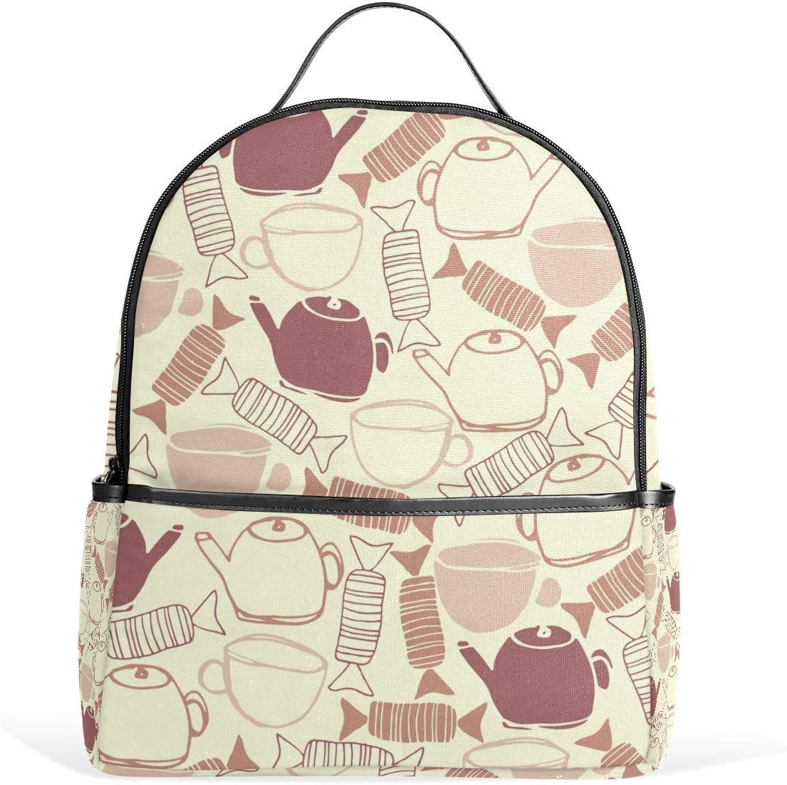 MONTOJ backpack Tea Time knapsack daypack for Campus
