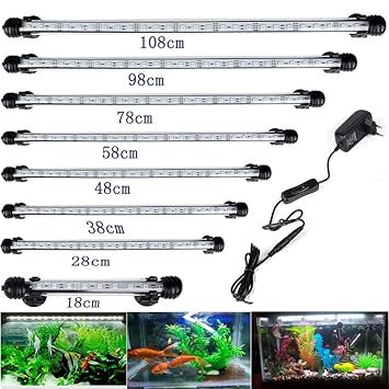 acuaticos tubo de luz led sumergible