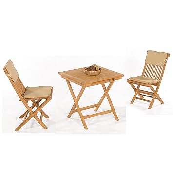 Amazon.de: Teakholz-Gartenmöbel-Set Bristol - (800 861 04)