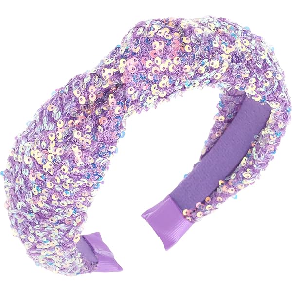 Amazon.com : Retro Exaggerated Colorful Headband Sponge Wide  display picture 3