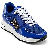 Karl Lagerfeld Womens Cushioned Insole Everyday Mayu - Lace Up Sneaker