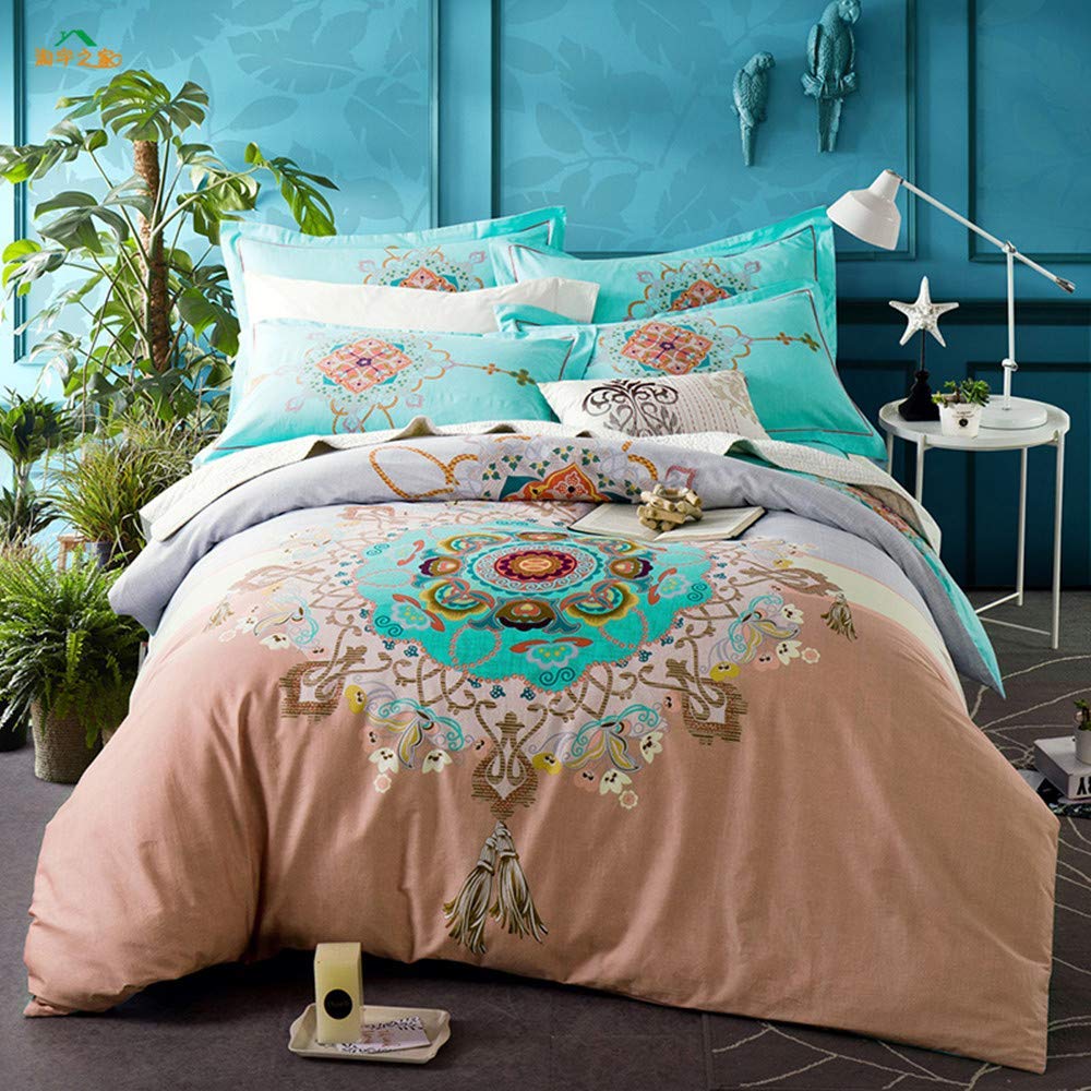 Best Teal Bohemian Bedding Cree Home