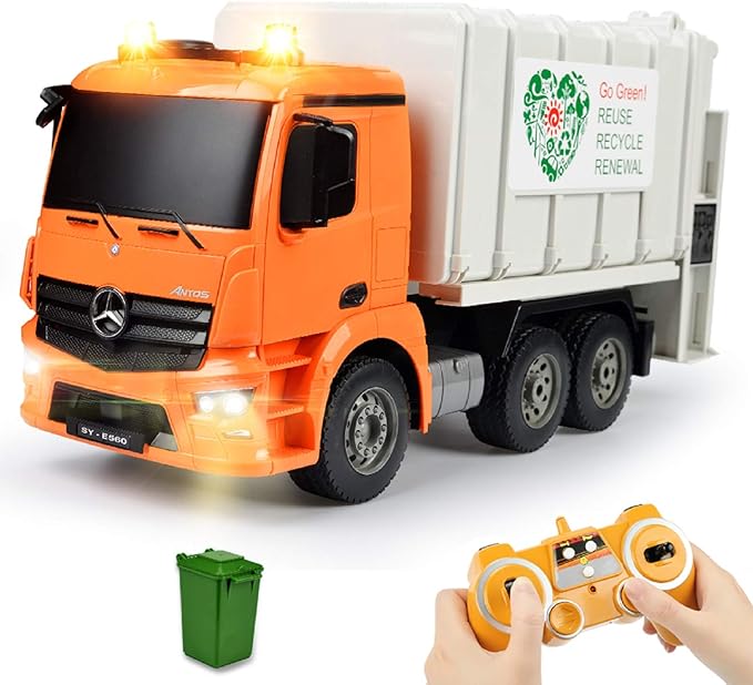 motorized toy garbage truck