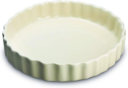 Prestige Create Ceramic 21 Cm Flan Pie Dish Almond Amazon Co Uk Kitchen Home