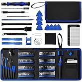 EFAITHFIX Screwdriver Sets 142-Piece Electronics Precision Screwdriver with 120 Bits Magnetic Repair Tool Kit for iPhone, MacBook, Computer, Laptop, PC, Tablet, PS4, Xbox, Nintendo, Game Console, etc