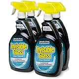 Invisible Glass 92194-4PK 32-Ounce Cleaner and Window Spray for Home and Auto for a Streak-Free Shine Film-Free Glass Cleaner