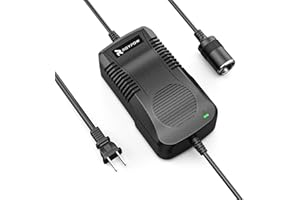AC to DC Converter, RoyPow 180W (Max 200W) 15A 100V~120V to 12V Car Cigarette Lighter Socket AC/DC Power Supply Adapter, 120V/110V to 12V Converter, Transformer for Inflator, Car Refrigerator