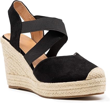 elastic espadrilles