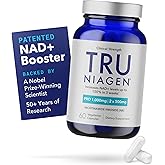 TRU NIAGEN PRO NAD Supplement for Brain Function, Anti Aging, Cell Regeneration | Patented Niagen | Supports Cellular Energy | Nicotinamide Riboside (NR) | 30-1000mg Servings (2x500mg, Take 2 Daily)