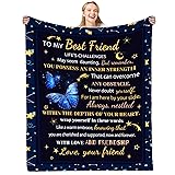 INXENG Butterfly Blanket for Best Friend