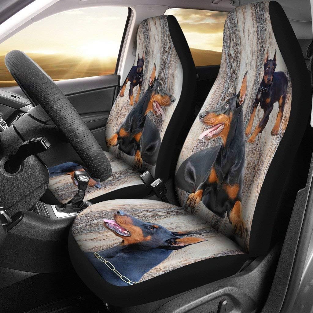 Doberman car seat covers Clearance