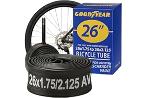 Goodyear Bicycle Tube with Butyl Rubber - Dependable Bike Tubes for Premium Cycling