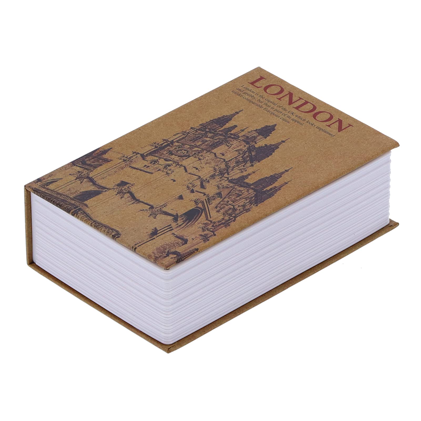 Leftwei Book Safe with Combination Lock, Diversion Book Safe Storage Box, Money Hiding Box Home Office Dormitory School, 7.1x4.6x2.2in