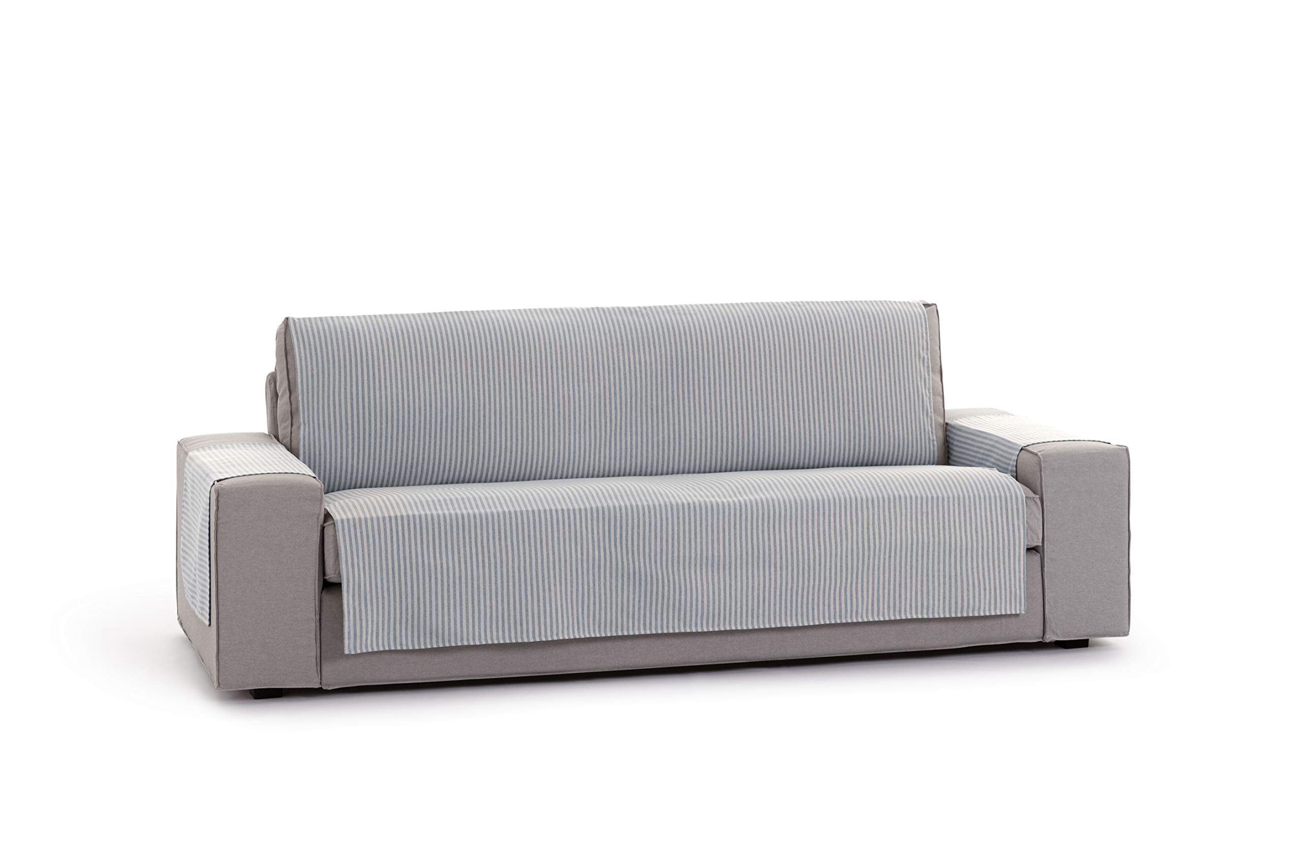 Eysa Sofa Cover, Cotton, Grey, 4 SEATERS