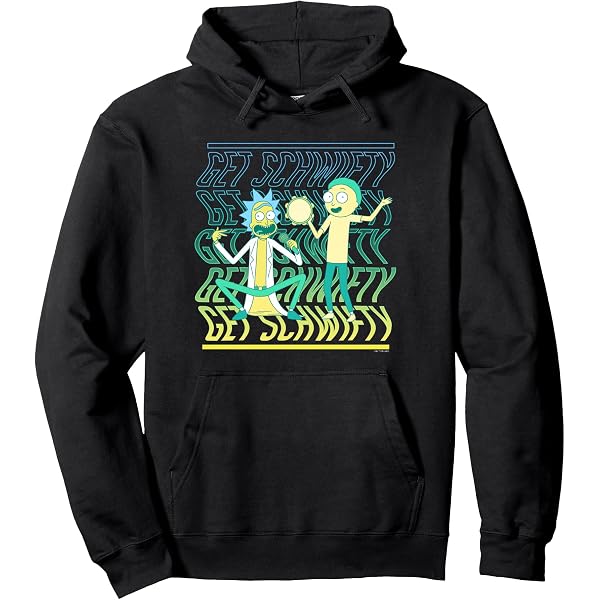 thumbnail image 2 of Rick And Morty 'Get Schwifty' Inspired T-Shirt – Black, Unisex Cotton (Vagile) 2 of 5