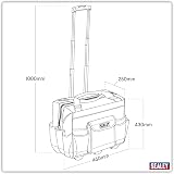 Sealey AP512 Heavy Duty 450mm Wheeled Tool Storage Bag with Multiple Pockets view 6