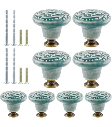 Amazon.com: Fairy Tale Princess Fairytale DECORATIVE Ceramic Dresser Drawer  PULLS Cabinet Cupboard KNOBS (Cinderella) : Home & Kitchen