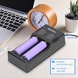 REACELL 3.7V 3000mAh 4 Pack NiMH Button Top Batteries with USB Charger view 8