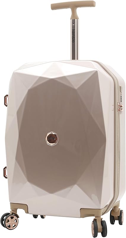 Kensie gemstone luggage rose gold Clearance