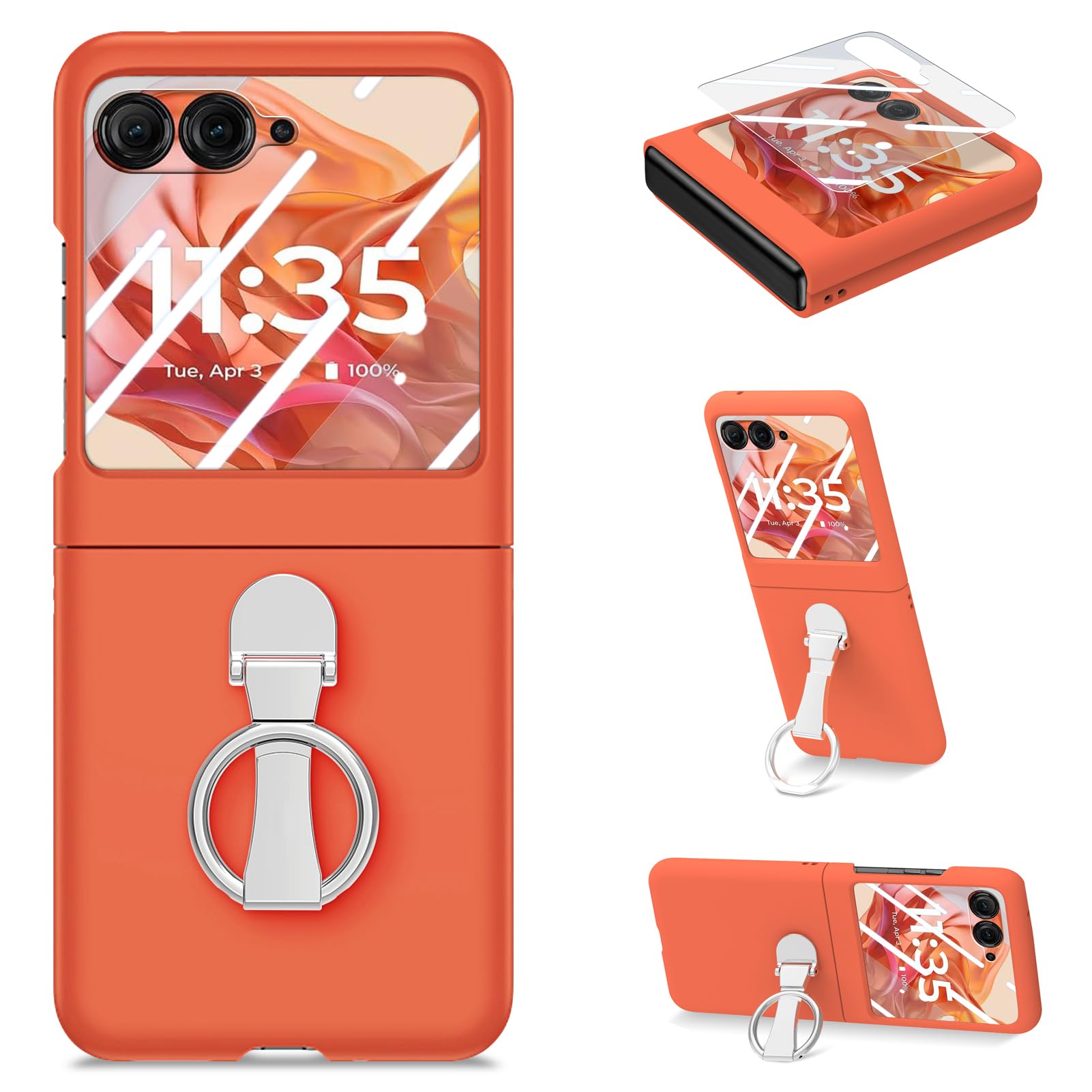Asuwish Compatible with Motorola Razr 2024 Case and