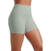 CRZ YOGA Butterluxe Biker Shorts 4'' - High Waisted Booty Workout Volleyball Yoga Womens Spandex