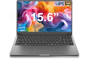 15.6 Inch FHD Laptop,6GB RAM 128GB Storage Expandable 512GB,5205U Processor | Win11, 5205U Processor, Numpad, Wi-Fi 5, Type-C