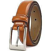 CHAOREN Boys Belt - 1 1/8" Leather Kids Belt for Dress - Perfect Companion to Youth Formal Outfit