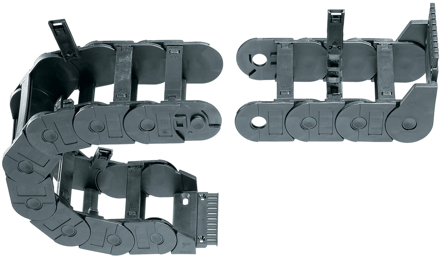 Igus 3501251250 Energy Chain Cable Carrier, Polymer, HingeOpen