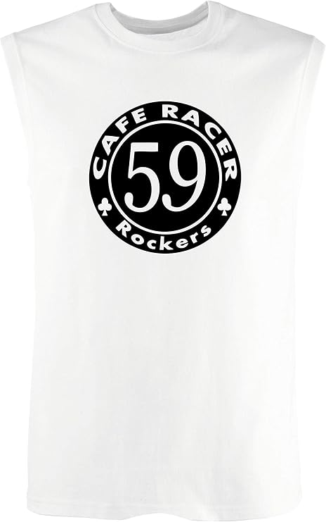 camiseta sin mangas cafe racer