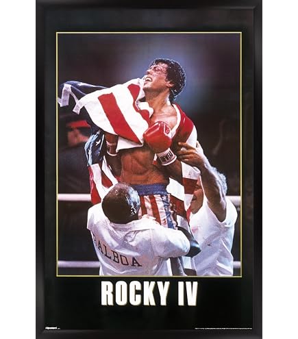 Amazon.com: Decorative Wall Poster Rocky 3 Poster (27 x 40 Inches