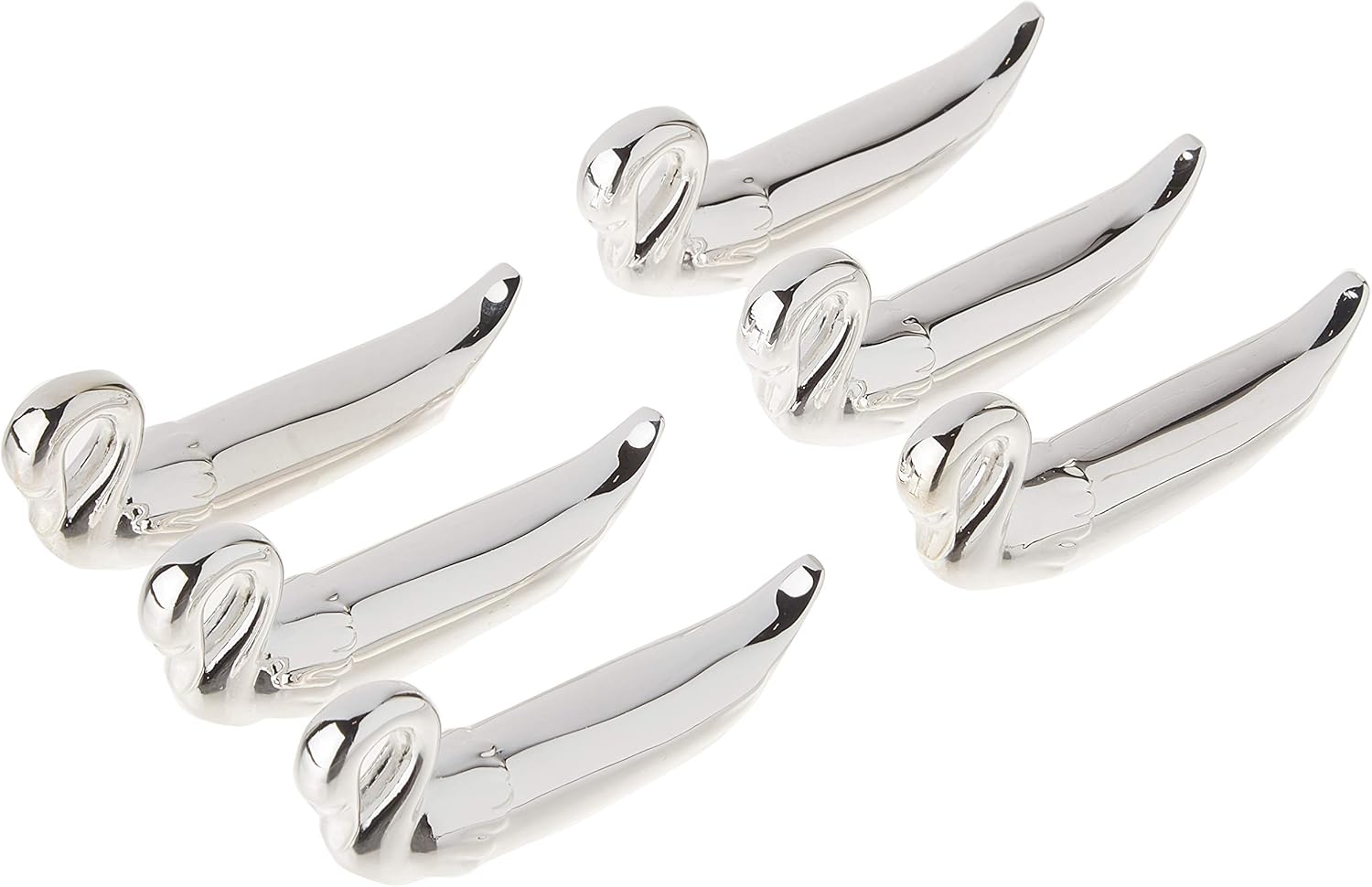 Elegance 82161 Plated Swan Knife Rests Set of 6 Silver Amazon.ca Home