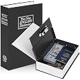 KYODOLED Diversion Book Safe with Combination Lock, Secret Safe Metal Lock Box, Money Storage Collection Box, 9.5" x 6.2" x 2