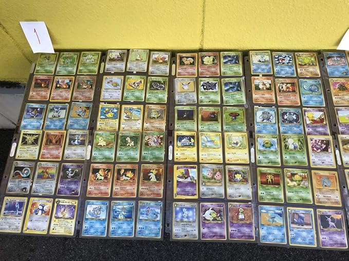 Amazon ポケモンカードゲーム まとめて 大量 約1771枚セット 北米版 キラ ノーマル トレカ 旧裏面 海外版 アメリカ版 英語版 Pokemon Card おもちゃ ホビー