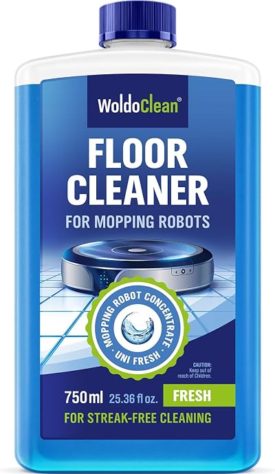 WoldoClean Robot Mop Cleaning Solution 750ml Floor Cleaner Concentrate
