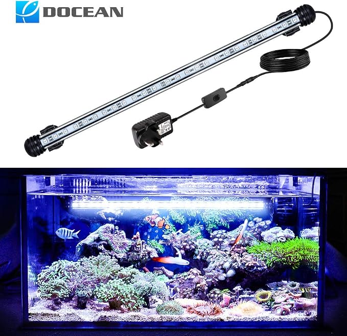 DOCEAN LED Aquarium Lights, Waterproof Fish Tank Light
