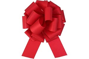 HCHENBOW 14 Inch Big Red Bow,1Pcs Big Bow for Present,Big Gift Bow for Appliances,Bikes,Table Decorations and Party Events Decoration
