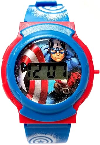 reloj lego capitan america