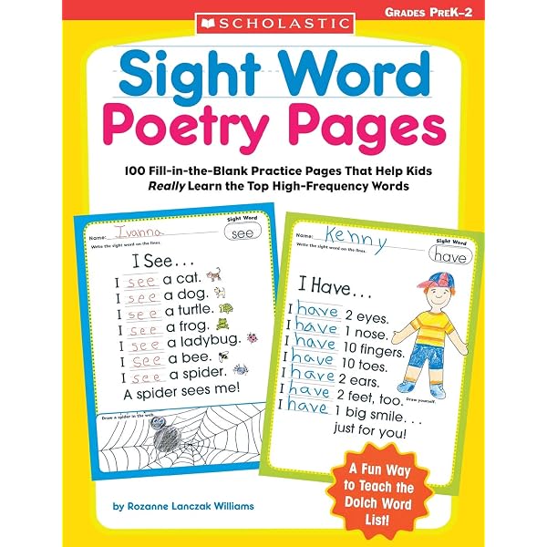 100 Super Sight Word Poems: Easy-to-Read Reproducible Poems That Target &  Teach 100 Words From the Dolch List: Franzese, Rosalie: 9780545238304:  Amazon.com: Books