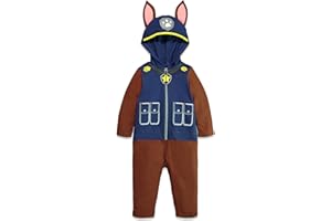 Paw Patrol Chase Marshall Skye Zuma Rubble Zip Up Cosplay Coverall Infant to Big Kid