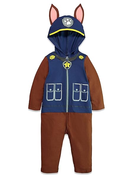 NICKELODEON CHASE INFANT BABY BOYS OR GIRLS ZIP UP COSPLAY COVERALL 12 MONTHS