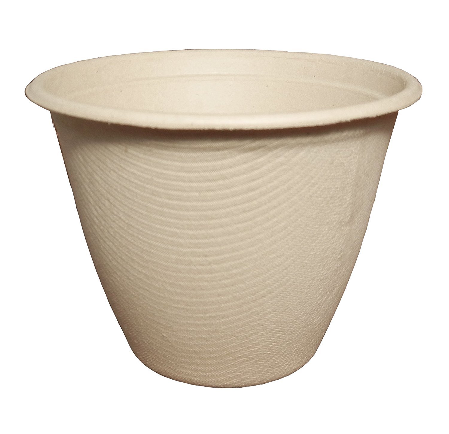 100% Compostable Bowls by World Centric, Made from Unbleached Plant Fiber, Soup Barrel Bowls, 16 oz (Pack of 500)