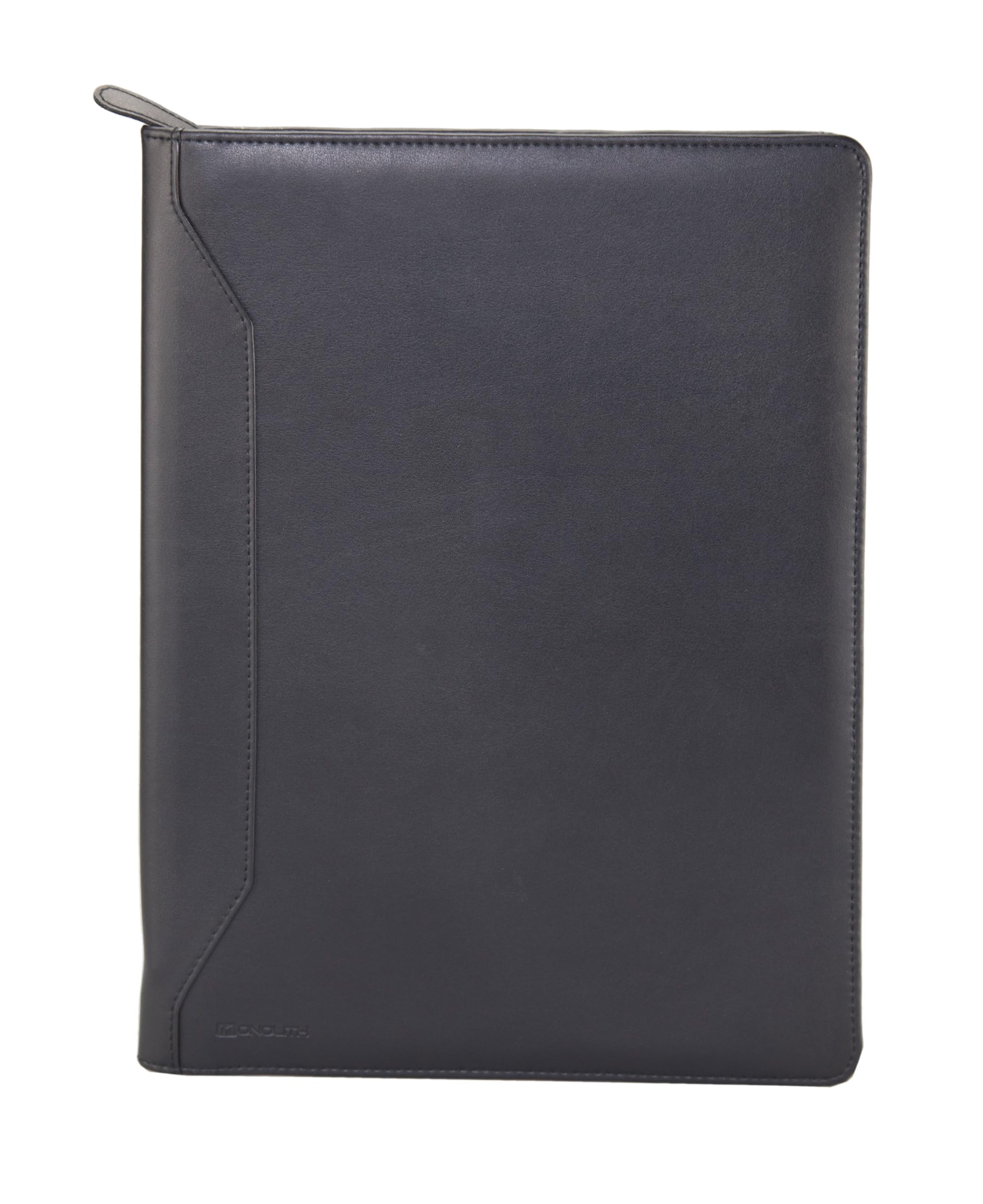 Monolith 2914 Conference Folder with A4 Pad and Calculator - Black