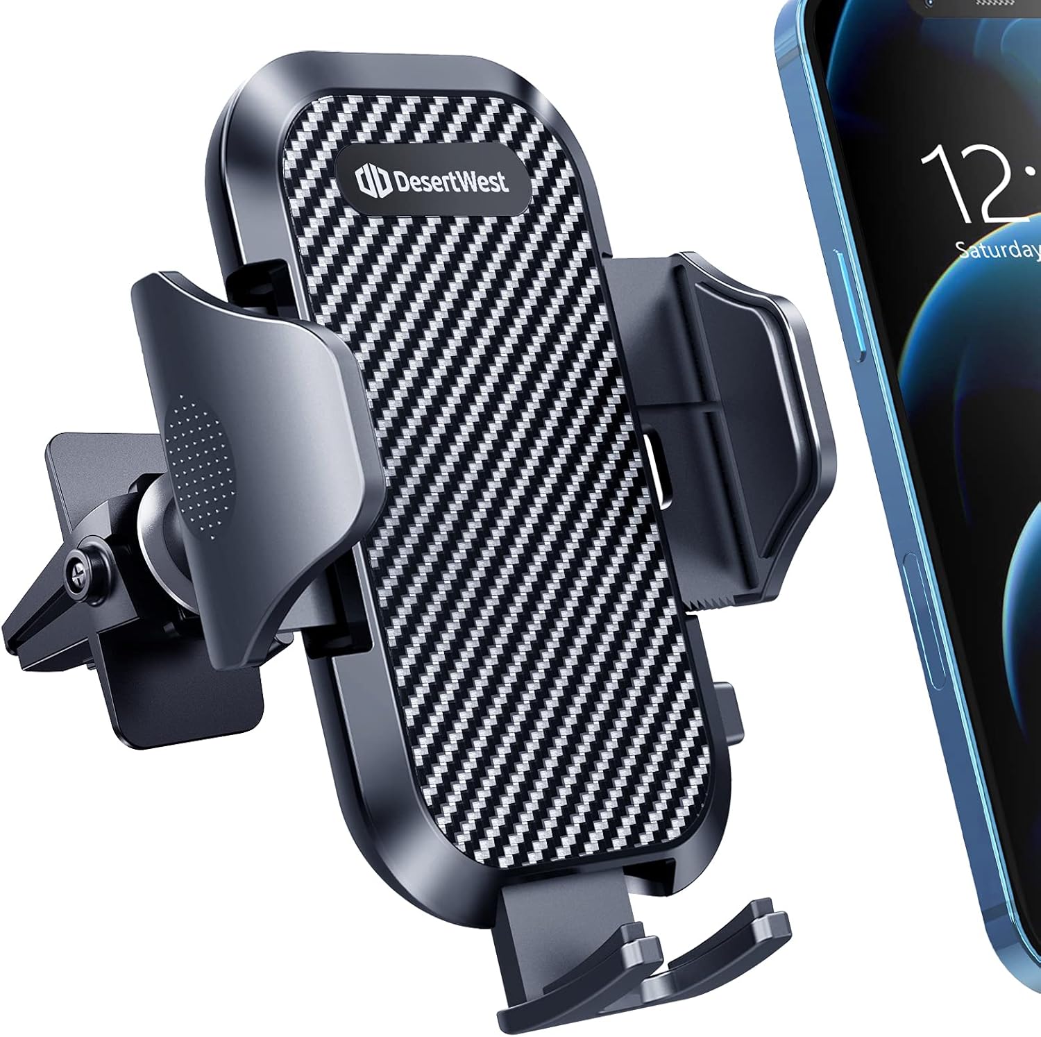 DesertWest Car Vent Phone Mount Air Vent Cell Phone Holder for Car