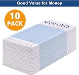 Hoffi Guest Check Pads 10 Pack Server Note Pads 500 Checks Blue Paper view 6