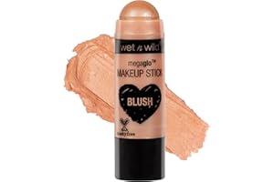 wet n wild MegaGlo Blush Stick Conceal & Contour, Hustle & Glow | Matte | Face Multistick Makeup Multistick | For Cheeks | Cream