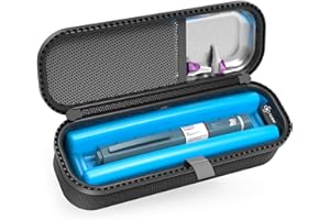 SHBC Upgraded Cold Effect PCM Insulin Pen Carrying Case Portable Medical Cooler Bag for Diabetes Convenient to Changing Needles with Each Injection