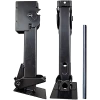 Set Of 2 Trailer Stabilizer Jacks | 1000lb Capacity Each | Folding Telescoping Legs For RV Camper