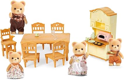 calico critters dining room set