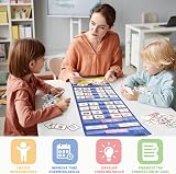 Sanlebi Visual Timetable 132 PECS Cards Weekly Behaviour Charts Now and Next view 4